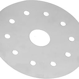 Aumotop Stainless Steel Heat Diffuser Induction Converter Disk - for Gas Stove Glass Cooktop - Thermal Guide Plate for Even Heat Distribution (Diameter 13.8CM)-image-9