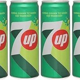 7 up Lemon Lime Refreshing Soft Drink Each 320ml (Pack Of 4) Imported-picture-2