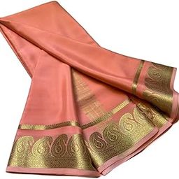 Cerep Silk Weddings Women's With Zari Border Saree and Special Occasions,Elegant Handwoven Traditional Saree-picture-2