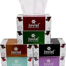 Jovial Premium Face Tissue Box 200 Pulls 2 Ply, 20 Cm X 20 Cm (Pack Of 10)-picture-18