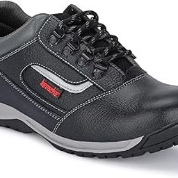 Kavacha PureLeather Steel Toe Safety Shoe memory foam, S223 Size:8-image-28