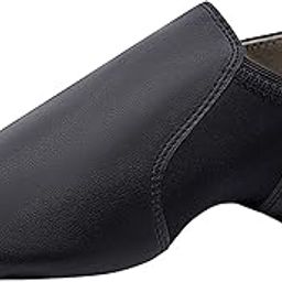 Pegasus galaxy Women s Leather Jazz Shoes Slip-On Black 9.5M-Heel to Toe 10 1/8 In-picture-14