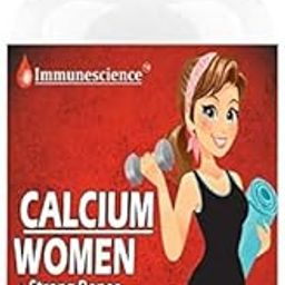 IMMUNESCIENCE Calcium Tablets For Women With Vitamin D3 As D, B12, Zinc Magnesium Supplement To Bone Health, Energy & Joint Support Vegan Ayurvedic Supplements-60 Tablet (No Gummies/Capsules Pack1)-5