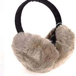 Winter Earmuffs for Women's & Girl's Winter Ear muffs Large Over Ear Foldable EarMuff (Light Brown)-picture-10