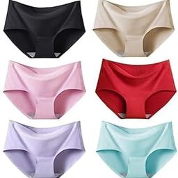 Panties for Women Cotton Underwear for Girls Combo Hipster Panty for Seamless Ice Silk Panty Panties Underwear Combo Pack of 3-image-72