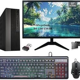 MegaDesk All-in-One Slim Mini Desktop PC Set, Core i7 4th, 16GB RAM, 500GB SSD, 2GB Graphics Card, RGB Keyboard and Mouse, WiFi, Windows 10 (16-500-2GB)-23