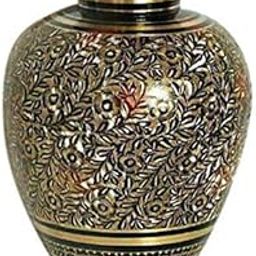 H.I Home Decor Brass Flower Vase/Pot Antique Handcrafted Peacock Showpiece Beautiful Home Office Decor Article-image-16
