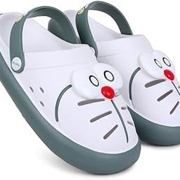 Fashionable Comfortable Lightweight Casual Doremon Designed Clogs Sandal for Women's and Girl's-image-47