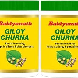 Baidyanath Guduchi (Giloy) Churna - Helps Boost Immunity - 100 gm (pack of 2)-image-43