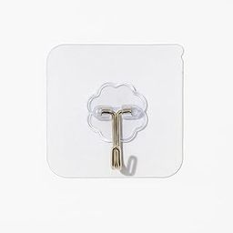 Strong Flower Hooks for Wall (15 Pcs) – Heavy Duty, No-Drill, Reusable Hangers for Kitchen & Bathroom, Holds Up to 13.2 lbs-image-99