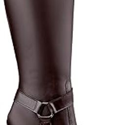 Women’s Faux Leather Material Knee-High Block Heel Boots And Comfortable High Heel Tall Boots-image-12