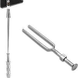 Dr. TORSO Percussion knee Hammer with Tuning Fork | 512 Hz | Reflex Hammer for Doctors, Neurologists, Medical Students, Nurses. (Tuning fork with knee hammer)-picture-11