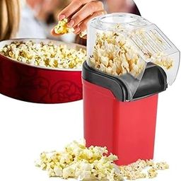 RICHTOTS PREMIUM 15 YEARS WARRANTY Hot Air Popper, Electric Popcorn Maker Machine with 1200W, No oil needed, Healthy and Delicious Snack for Kids, Adults.Great for Holding Parties (Popcorn small)-picture-26