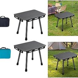 CALANDIS™ Folding Table Furniture Outdoor Table for Backpacking Fishing Picnic Black Bag | Furniture | & Hiking | Outdoor Sports-image-28
