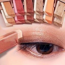 SHOPVILLA 3Pcs Glitter Eye Shadow Stick Set, Dual Ton Eyeshadow Pen, 2 Tone Shimmer Gradient Eyeshadow Double Colors Eye shadow Waterproof Glitter Eye Stick Eye-shadow Pen for Women Eye Makeup Kit-20