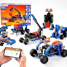 Avishkaar Mex 5-In-1 Diy Robotics Starter Kit, Robot Toys For Kids Aged 8-12, Building & Construction Set With 100+ Parts, Learning & Educational Stem Kit, Made In India, Multicolor-7
