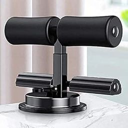Aatamiy Multi-function Double Sit-up Bar Suction Sit-Up Bar Fitness Equipment Sit-ups and Push-ups Assistant Stand Workout Abdominal Curl Exercise for Men Women Home Gym Office-44