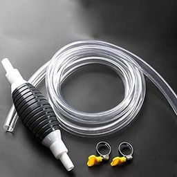 Jeruki Oil Transfer Pump, Fuel Transfer Pump Kit, High Flow Siphon Hand Oil Pump, Portable Manual Car Fuel Pump for Petrol Diesel Oil Liquid Water Fish Tank with (200 CM Syphon Hose-image-43