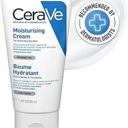 CeraVe Moisturizing Cream For Dry To Very Dry Skin (50ml) - Formulated with 3 Essential Ceramides And Hyaluronic Acid | Non-Comedogenic Moisturizer For Face and Body-4