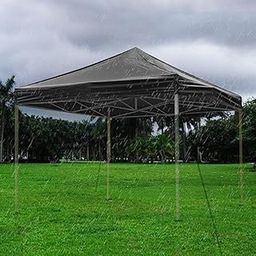 Rooftop Outdoor Gazebo Canopy –Heavy Duty Waterproof Tent with UV Protection-30KG Frame Quick Setup for Car Parking Terrace & Events 10x10 Ft-image-27