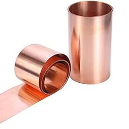 Auart Yilei-Sheet Pure Copper Cu Metal Sheet Foil Plate 0.5/0.8/1X10/20/30/40/50X1000 Thickness, 1PC, Anti-Corrosion (Color : 0.8x50x1000)-image-17