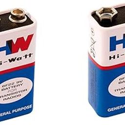 MICROUSB Compatible with HW Hi-Watt 6F22 9V Battery (Pack of 2)-10