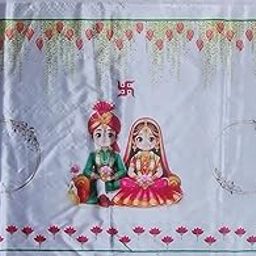 Addu Thera - Addthera for Wedding- Cute Couple Digital Print- 42x70inch-image-28