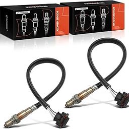 A-Premium O2 Oxygen Sensor Compatible with Cadillac SRX 2010-2011 V6 2.8L LAU Turbo, Upstream and Downstream, 2-PC Set-5