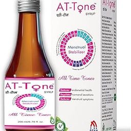 AT-Tone Syrup | Uterine Tonic | Menstrual Stabilizer | Helps In Regulating Periods | Reduces Menstrual Symptoms (Pack Of 2)-image-7