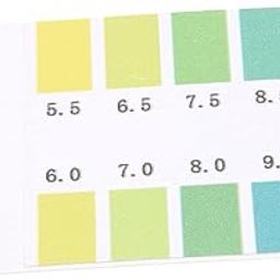 SAZ DEKOR® 80pcs Precision PH Testing Paper Strips 5.5-9.0 Lab Home Water Cosmetic with a pH Color Chart on Each Pack-picture-15