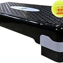 Mapache Aerobic Exercise Stepper: Durable, Non-slip, and Adjustable Fitness Marvel – Elevate Your Workout with the 2-Level Aerobic Fitness Yoga Step, Complete with Mat for Gym Excellence-Grey-11