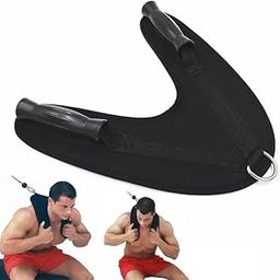 LET'S PLAY® Ab Crunch Harness Cable Attachment Ab Exercise Cable Machine Gym Workout Abdominal Crunch Core Muscle Training Equipment-3