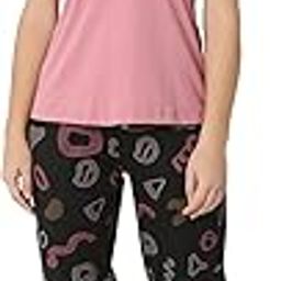 Women's Printed Premium Cotton Tshirt Pyjama Set Night Suit-image-29