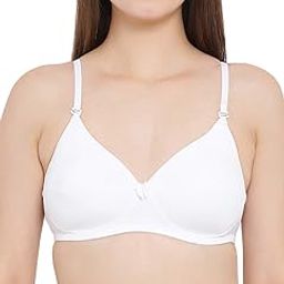 Women's Polyamide Lightly Padded Non-Wired Multiway T-Shirt Bra-picture-17