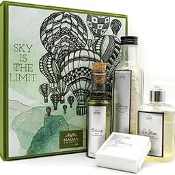 NAIMA Daily Unwind Ritual Body Wellness Gift Box - Quirky with Calming Body Oil (100ml), De-Stress Bodywash (250gm), Calming Bath Salt (250gm) & Calming Scrub Soap (100gm) Relaxation & Self-Care Kit-image-21