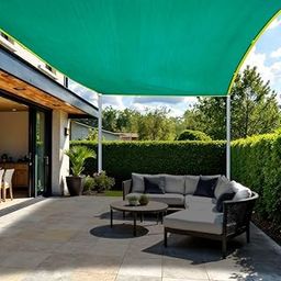 Kyari Green Shade Net for Garden and Balcony 10x15 ft? 75% Sun Protection Net for Plants, Terrace, Outdoor Spaces ? UV Resistant, Tearproof Green Net with Eyelets-13