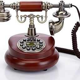 TelPal Classic Vintage Desktop Wired Office Telephone of 1950 Old Fashioned Antique Style Home Phone-picture-17