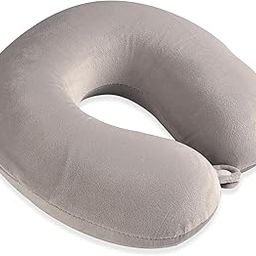 360° Memory Foam Neck Pillow for Travelling | Soft and Supportive Neck and Head Rest for Sleeping | Travel Pillow for Flights, Train and Long Trips | JR-1-LGRY | Light Grey-picture-15