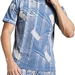 Men's Cotton Short Sleeve Tracksuit Summer T Shirt & Shorts Set with 2 Pockets || Casual Co-ord Sets-image-41