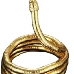Flexible Snake Chain Necklace, Gold Plated Snake Chain Necklace for Women | Stylish Serpent Design Choker | Trendy Adjustable Fashion-image-66