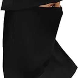 Fancy Black Flower Hand Work Hijab Nose Piece For Muslim Women and Girls abaya burqa for ladies hijab stylist nose piece(Random Design)-15