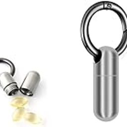 HANNEA® Micro Keychain Pill Holder 2PCS-22