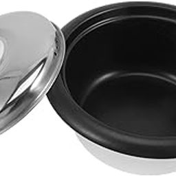 WOONEKY Rice cooker liner rice cooker pot electric rice cooker insert replacement electric pressure cooker inner pot rice cooking pan rice cooking insert aluminum alloy cake Insulation pot-image-58