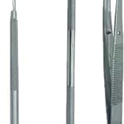 ADDLER Dental PMT Set For Dental Tools Probe/Twiezzer/Mouth Mirror For Oral Care Dental Hygine Kit (INDIAN INSTRUMENT)-10