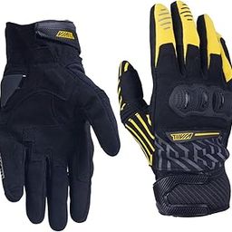 Tiivra Twister 2.0 Street Riding Gloves - High-Tech PVC Knuckle Protector, Abrasion-Resistant Fabric, Touchscreen Compatible, Ventilated Riding Bike Gloves for Urban, City Bike Rides (Yellow, L)-image-30
