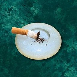 Designer Bandhu Marble Stone Ashtray for Cigarette Stylish Home Office, White Marble Smoking ashtray (3 Inch) (3 Inch)-picture-11