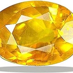 Yellow Sapphire Stone original Pukhraj Natural Certified Precious Loose gemStone-picture-0