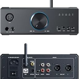 FiiO K9 Desktop Headphone Amplifier AMP USB ES9038PRO*2 DAC Bluetooth HiFi Audio THX AAA 788+ LDAC DSD512-image-9