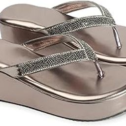 Flat Sandal Slipper For womens and girls 8001-image-50