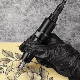 BAZPUR MART Tattoo Rotary Pen Strong Motor Cartridge Machine Liner Shader Black-image-1